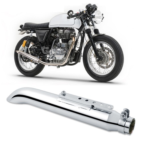 Motorcycle chrome exhaust pipe - motorcycle,