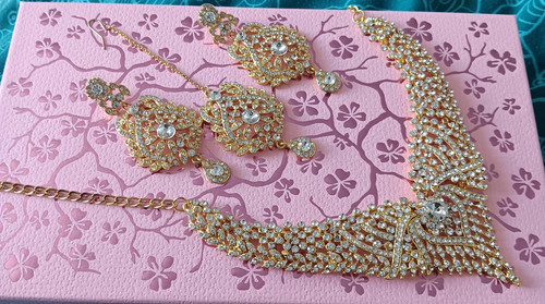 Women necklace earrings - women's,