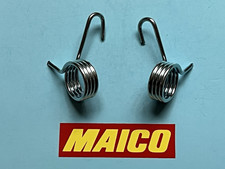 MAICO FOOTREST SPRINGS FOOTPEG PAIR MC GS 75 76 77 78 250 400 440 490 #3566 3568