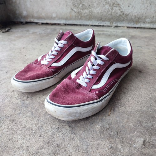Vans old skool - skool, burgundy