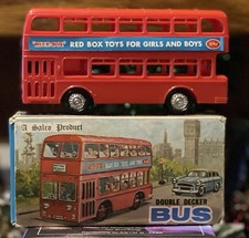Old Vintage Toy Plastic Bus In