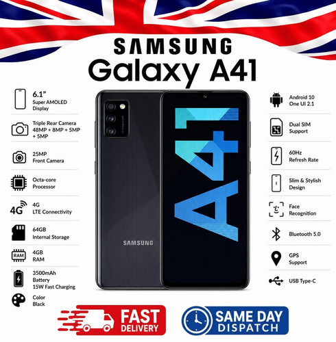 Samsung galaxy a41 - samsung, smart