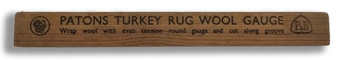 Vintage wooden patons turkey - patons,