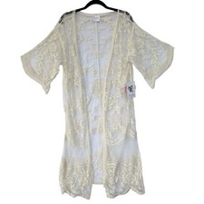 Boho Crocheted Lace Open