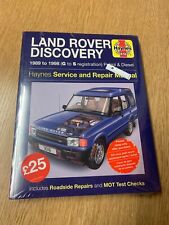 Land Rover Discovery Mk1 Haynes Workshop Repair Manual NEW Still In Wrapper