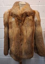 Vintage Red Fox Fur Coat - Approx. 36" Chest