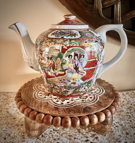 Antique hand painted chinese - hand,