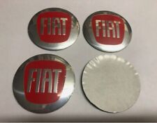 4x Stickers Fiat Car Wheel