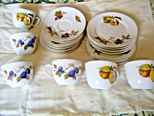 Royal Worcester cups saucers