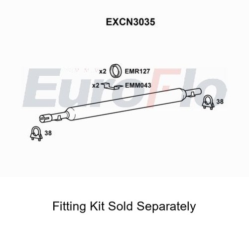 Rear muffler silencer insert - silencer,