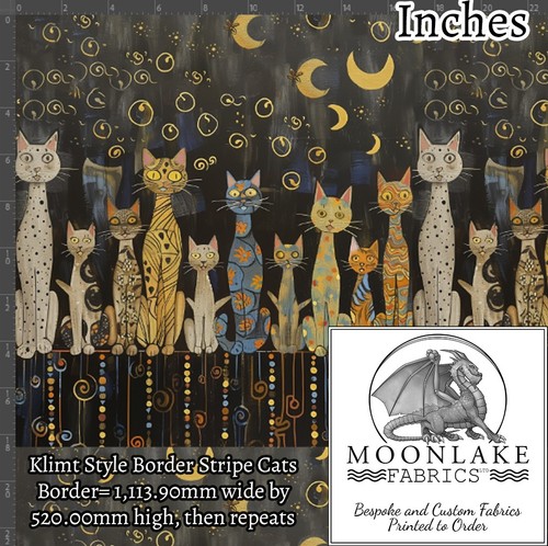 Klimt style cat - style, in