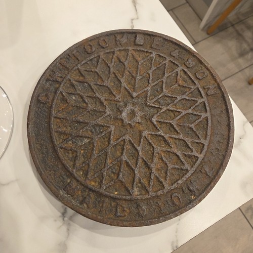 Cast iron round coal - cast,