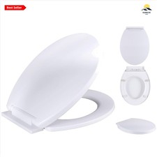 White Soft Close Toilet Seat
