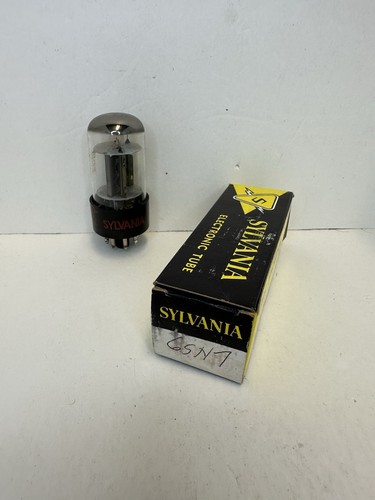 Sylvania 6sn7gtb tube test - sylvania,