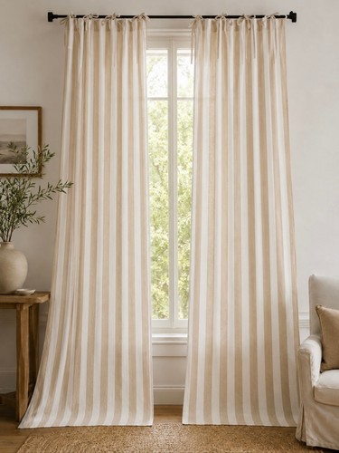 Tie top linen - top, look