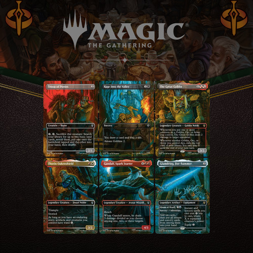 Mtg the hobbit goblin town - mtg,