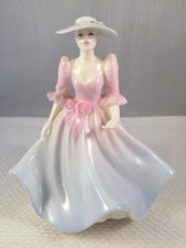 Small Coalport figurine 'The Garden Party' from 1994 by John Bromley