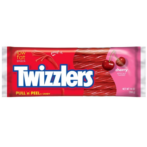 Twizzlers cherry 396g pull - twizzlers,