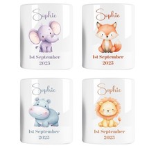 Personalised Cute Money Box Gift for New Born Child Gift Christening Present