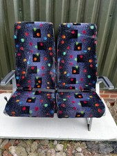 Reclining Fainsa Mini Bus Coach pair Seats belts suit camper van conversion M1