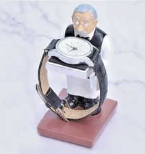 Butler Watch stand, holder. For Bulova, Omega Moon watch x Swatch, Seiko