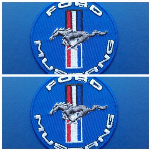 Ford mustang patch pair - ford, a