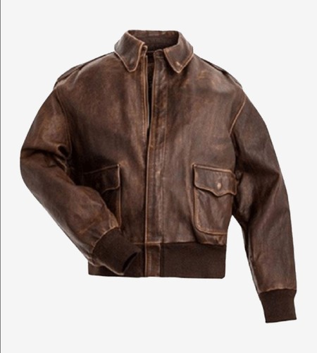 Men distressed brown real - distressed,
