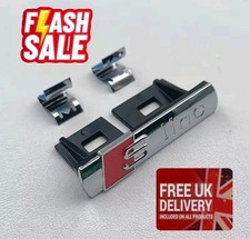 1x OEM Chrome Silver AUDI S