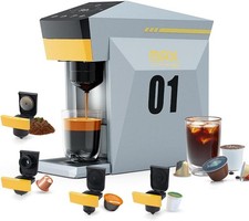 4in1 Pod Coffee Machine 19Bar