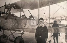 England WWI Plane Aircraft SAS Gas Mask RPPC Photo Postcard COPY
