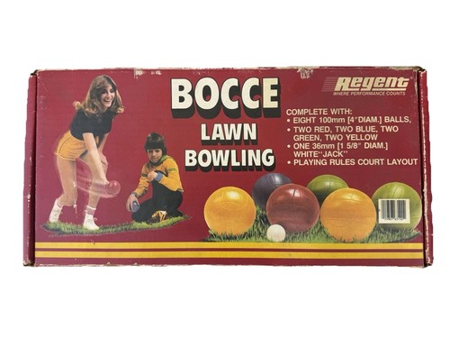Vintage regent bocce - bocce, lawn