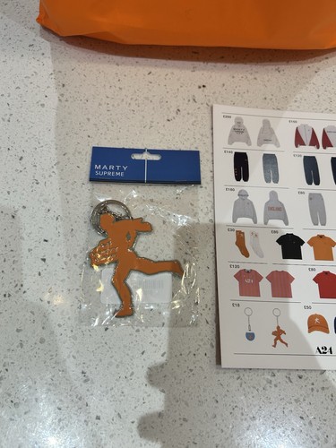 Marty supreme keychain - supreme, london