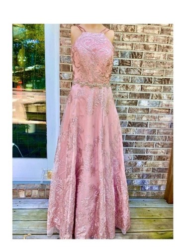 Light pink silver glittery - silver,