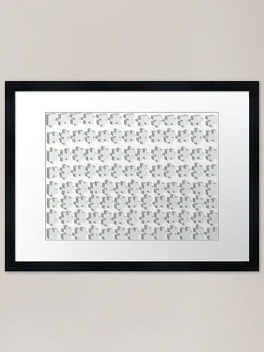 Jigsaw puzzle framed - jigsaw, art
