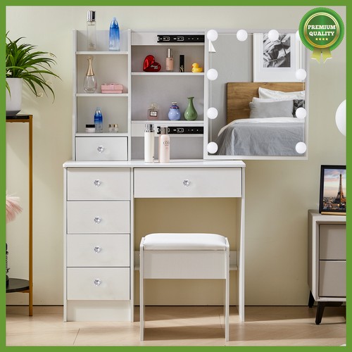 Large dressing table stool - stool, w/