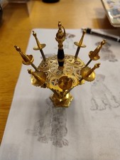 Vintage Toledo Spanish Sword Cocktail Or Toothpick Stand 8 Swords Edition