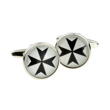 Maltese Cross Style Cufflinks