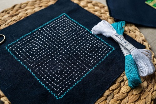 Sashiko embroidery pattern - sashiko,