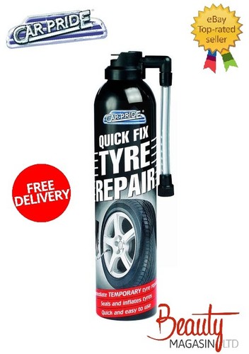 Quick fix car - emergency, flat