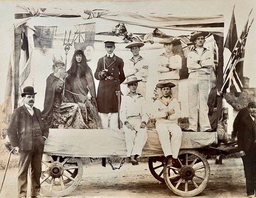 1900 photograph carnival - c.1900, photograph,