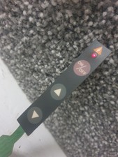 Gazco Balanced Flue Gas Fire manual touch buttons & cable plug lead  Used