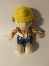Vintage Bob The Builder Born To Play Soft Toy Plush 2000