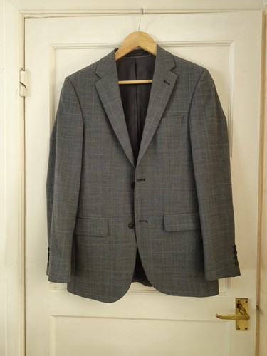 Jeff banks grey check - check, suit