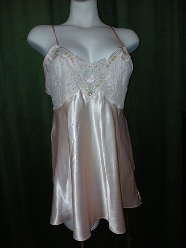 Vintage pink liquid satin - pink,