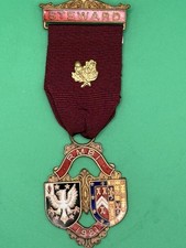 1981 RMBI Steward Jewel Medal Toye Kenning & Spencer Masonic Regalia