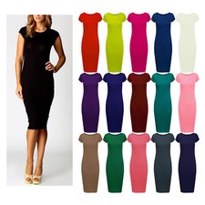 Ladies Plain Cap Sleeve Jersey
