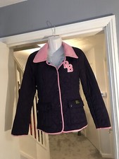 Paul’s boutique. Quilted jacket. Purple & pink. Size M. Vgc
