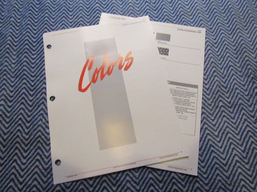 1992 chevrolet astro passenger - 1992,