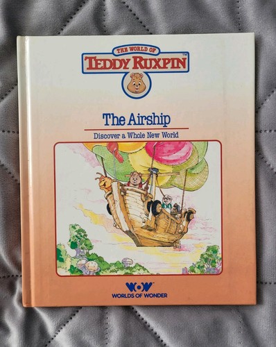 Teddy ruxpin book the airship - book,