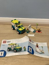 LEGO City 60403 Emergency Ambulance and Snowboarder Building Set